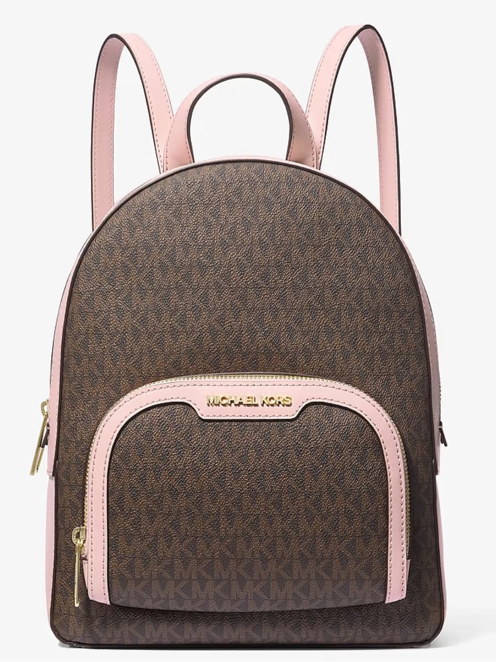 Michael Kors Jaycee Medium Zip Pocket Logo Backpack
Powder Blush 
NWT - Picture 11 of 16
